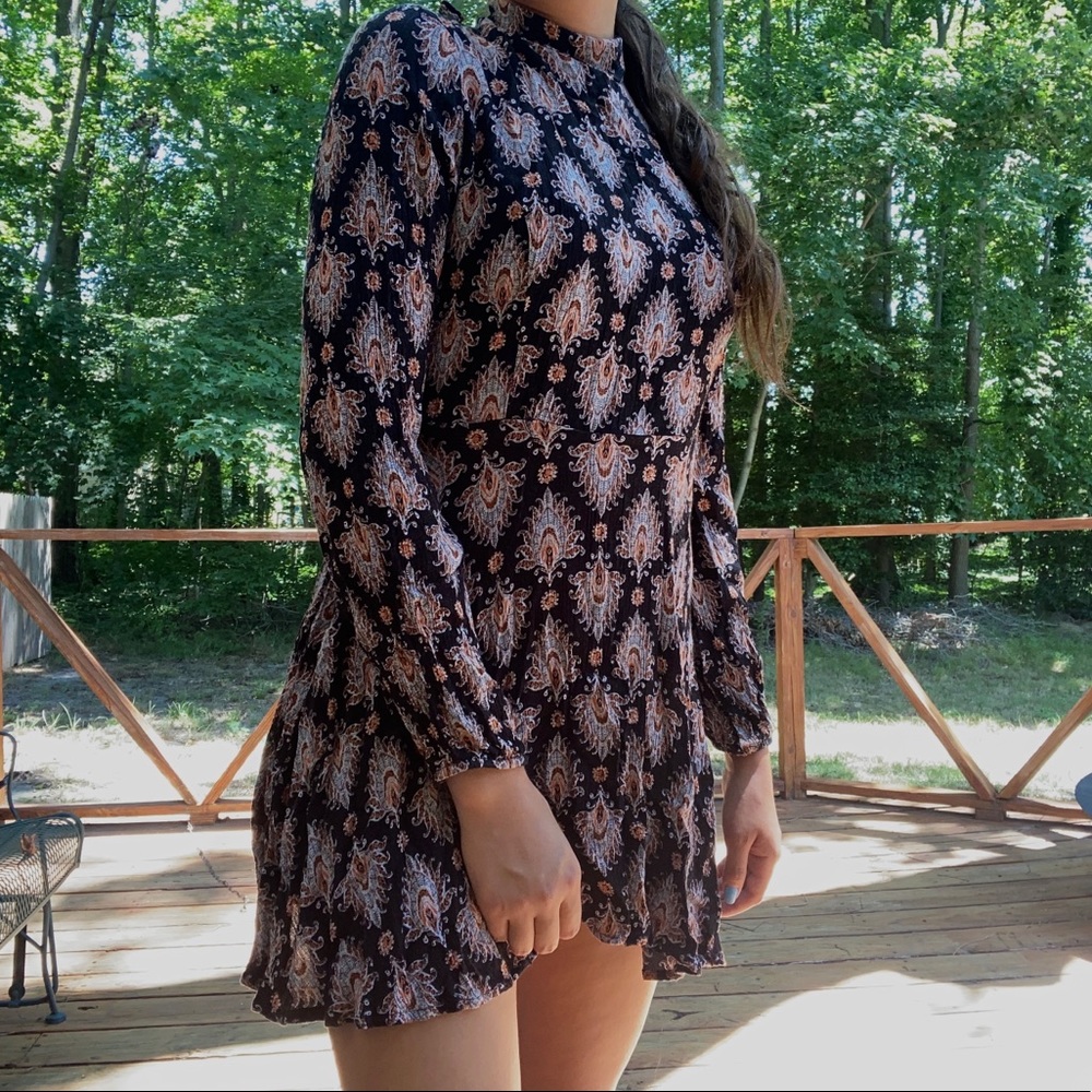 Forever 21 black skater dress